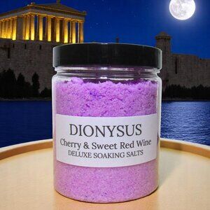 NEW Soaking Bath Salts. Sweet Cherry Wine Scent.